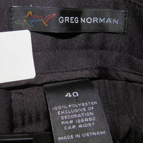 Greg Norman* Men's Outdoor Golf Active Wear Shorts Size 40~ Black - Picture 3 of 7